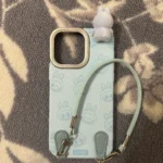 2025 New Ins Cartoon Cute 3d Labubu Handheld Rope Phone 16 Promax Phone Case For iphone 15 14 13 12 11 Pro Max Anti Fall Cover photo review