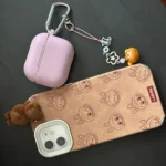 2025 New Ins Cartoon Cute 3d Labubu Handheld Rope Phone 16 Promax Phone Case For iphone 15 14 13 12 11 Pro Max Anti Fall Cover photo review