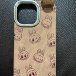 2025 New Ins Cartoon Cute 3d Labubu Handheld Rope Phone 16 Promax Phone Case For iphone 15 14 13 12 11 Pro Max Anti Fall Cover photo review
